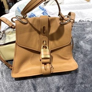 Beautiful and well keep authentic chloe abby bag , with original lock and key,